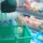 Woman shopping nutrition mental health support